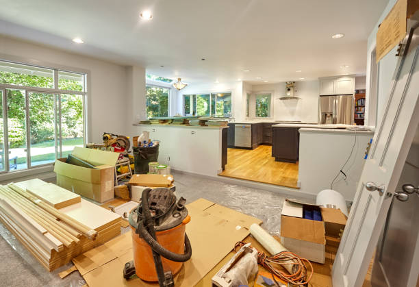 Professional Kitchen Island Installation technician working in Lewisville, TX